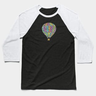 Hot Air Balloon Baseball T-Shirt